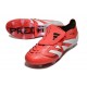 adidas 25 Predator Elite FT FG Rojo Lúcido Blanco Negro
