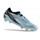 Botas de fútbol adidas X Crazyfast Messi.1 FG Plateado Met Azul Felicidad Negro