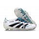 adidas 25 Predator Elite FT FG Blanco Negro Ciano