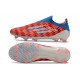 adidas F50 Elite Sin Cordones FG Rojo Azul Blanco