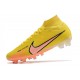 Nike Zoom Mercurial Superfly IX Elite AG Amarillo strike Brillo de Atardecer Casi Uva