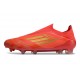 adidas F50 Elite Sin Cordones FG Rojo Dorado Met Rojo Vivo