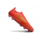adidas F50 Elite Sin Cordones FG Rojo Dorado Met Rojo Vivo