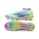Botas de Futbol adidas F50 Elite Mid FG Casi Azul Azul Semilúcido Semi Amarillo Solar