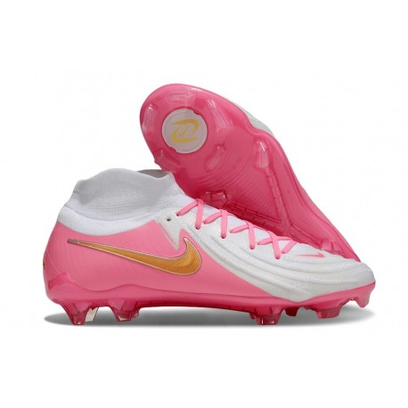 Bota Nike Phantom Luna II Elite FG Rosa Blanco