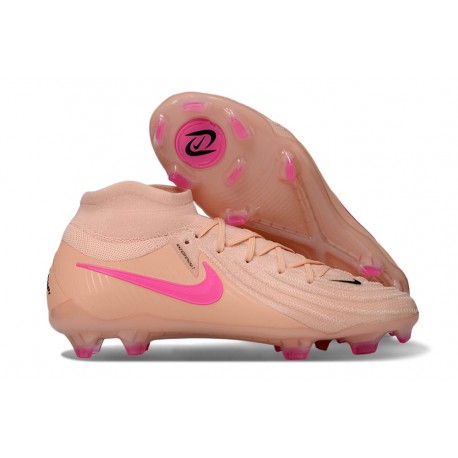 Bota Nike Phantom Luna II Elite FG Carmesí Tinte Rosa Blast