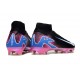 Nike Zoom Mercurial Superfly 10 Elite FG Negro Blanco Azul Rosa