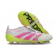 adidas 25 Predator Elite FT FG Blanco Rosa Lúcido Limón Lúcido