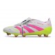 adidas 25 Predator Elite FT FG Blanco Rosa Lúcido Limón Lúcido