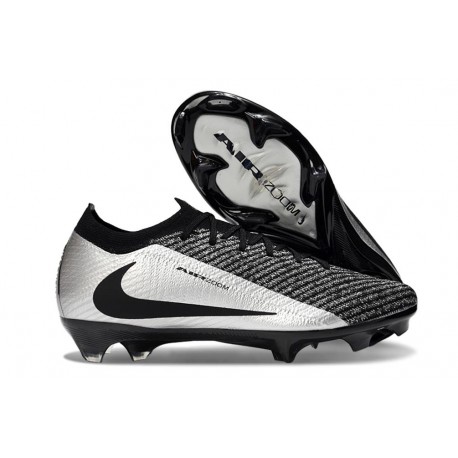 Nike Air Zoom Mercurial Vapor XVI Elite FG Negro Plateado