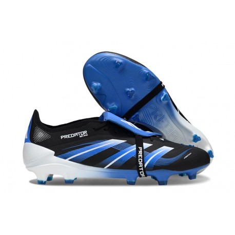 adidas Predator Elite Foldover Tongue FG Negro Azul