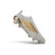 Botines adidas F50+ Laceless FG Blanco Dorado