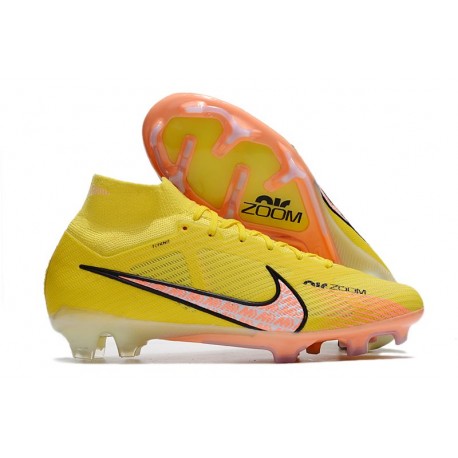 Nike Air Zoom Mercurial Superfly IX Elite FG Amarillo Naranja