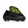 Nike Air Zoom Mercurial Superfly IX Elite FG Negro DK Gris Humo Cumbre Blanco Voltio