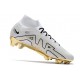 Nike Air Zoom Mercurial Superfly IX Elite FG Blanco Oro Negro