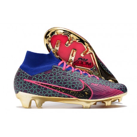 Nike Air Zoom Mercurial Superfly IX Elite FG Azul Rojo Negro