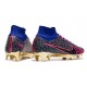 Nike Air Zoom Mercurial Superfly IX Elite FG Azul Rojo Negro
