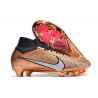 Nike Air Zoom Mercurial Superfly IX Elite FG Mbappé Cobre Metálico Blanco Negro