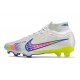 Nike Air Zoom Mercurial Superfly IX Elite FG Blanco Rosa Azul