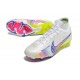 Nike Air Zoom Mercurial Superfly IX Elite FG Blanco Rosa Azul