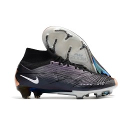 Nike Air Zoom Mercurial Superfly IX Elite FG Negro Oro Blanco