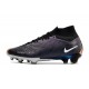 Nike Air Zoom Mercurial Superfly IX Elite FG Negro Oro Blanco