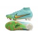 Nike Zoom Mercurial Superfly 9 Elite FG Verde Amarillo