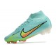 Nike Zoom Mercurial Superfly 9 Elite FG Verde Amarillo