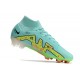 Nike Zoom Mercurial Superfly 9 Elite FG Verde Amarillo