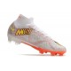 Nike Zoom Mercurial Superfly 9 Elite FG Blanco Oro Argento