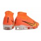Nike Zoom Mercurial Superfly 9 Elite FG Naranja Oro