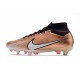 Nike Air Zoom Mercurial Superfly IX Elite SG Bronce Blanco Azul