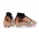 Nike Air Zoom Mercurial Superfly IX Elite SG Bronce Blanco Azul