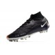 Nike Air Zoom Mercurial Superfly IX Elite SG Negro Cobre Metálico Blanco