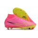 Nike Air Zoom Mercurial Superfly IX Elite SG Rosa Blast Voltio Gridiron