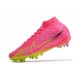 Nike Air Zoom Mercurial Superfly IX Elite SG Rosa Blast Voltio Gridiron
