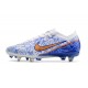 Nike Zoom Mercurial Vapor 15 Elite SG-Pro Ac Blanco Azul Oro