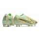 Nike Zoom Mercurial Vapor 15 Elite SG-Pro Ac Casi Verde Oscuro Azul Total Naranja